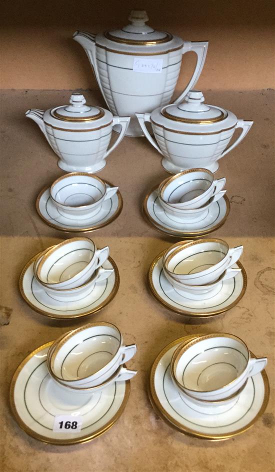 Limoges Deco tea set